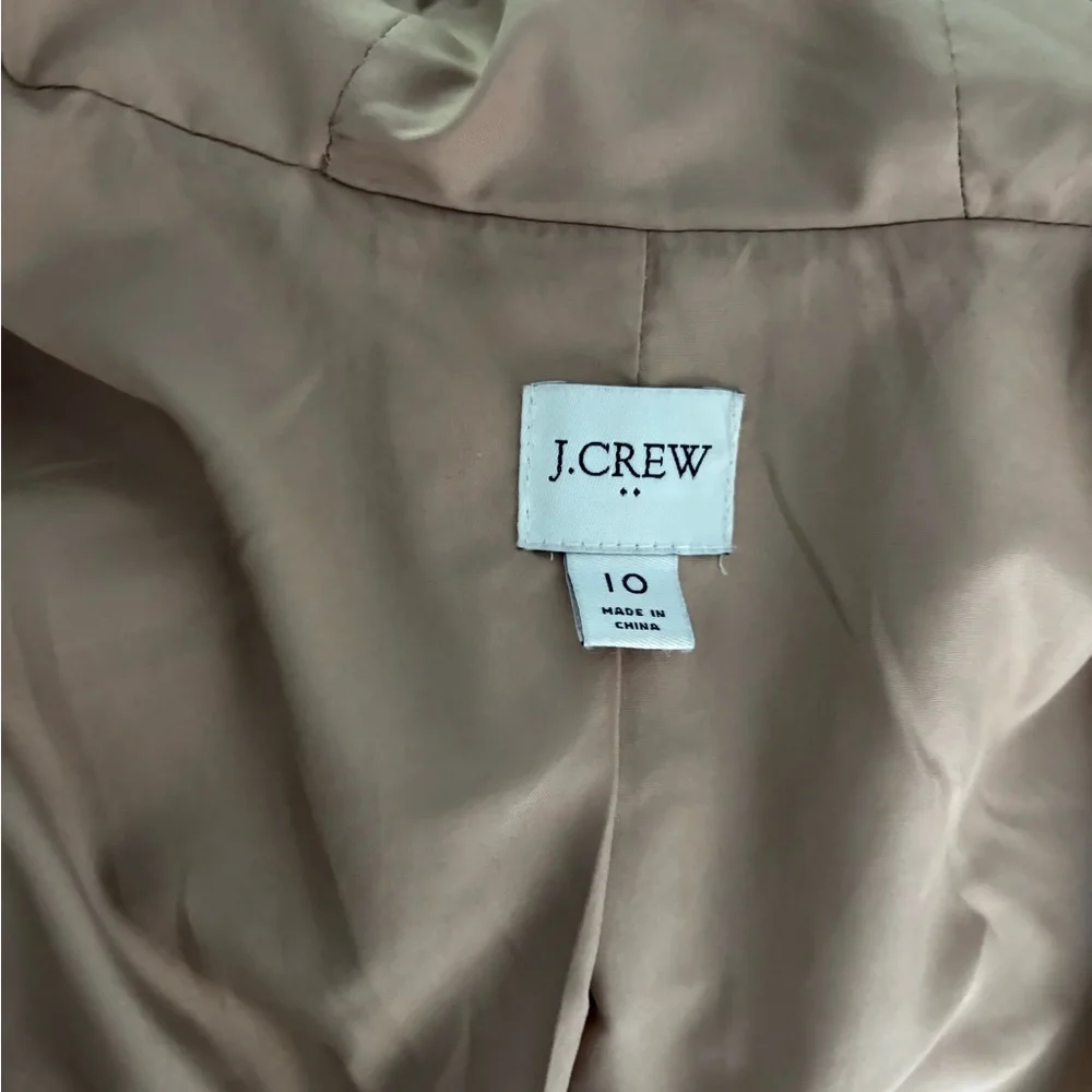 J. Crew Women's Camel Utility Jacket - Picture 8 of 8